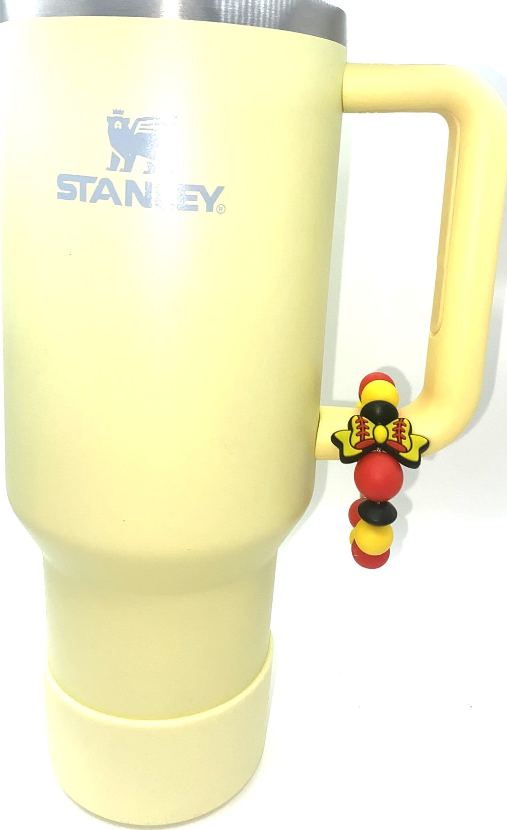 Softball Bow Stanley Tumbler Cup Handle Charm