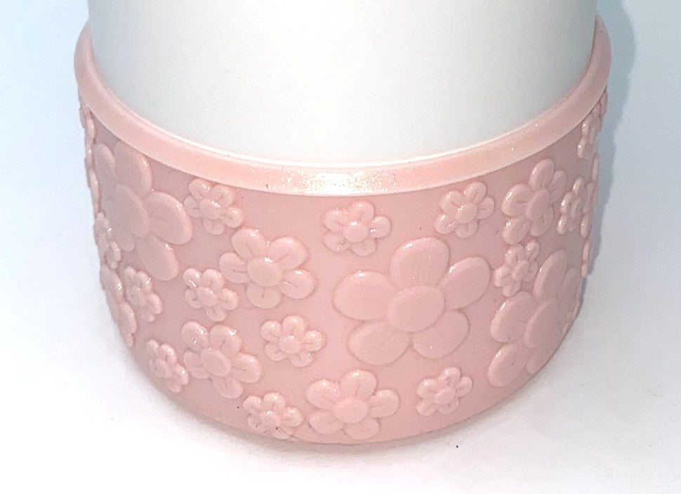 Soft Pink Floral Chameleon Stanley Tumbler Boot Sleeve #24