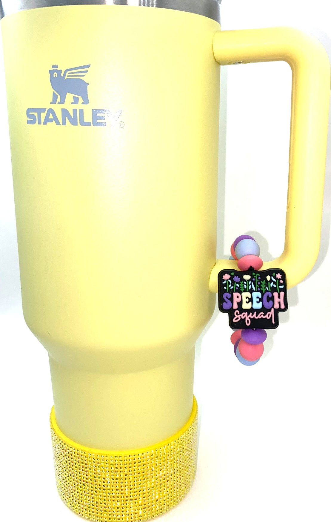 Speech Squad Speech Language Pathologist Stanley Tumbler Cup Handle Charm