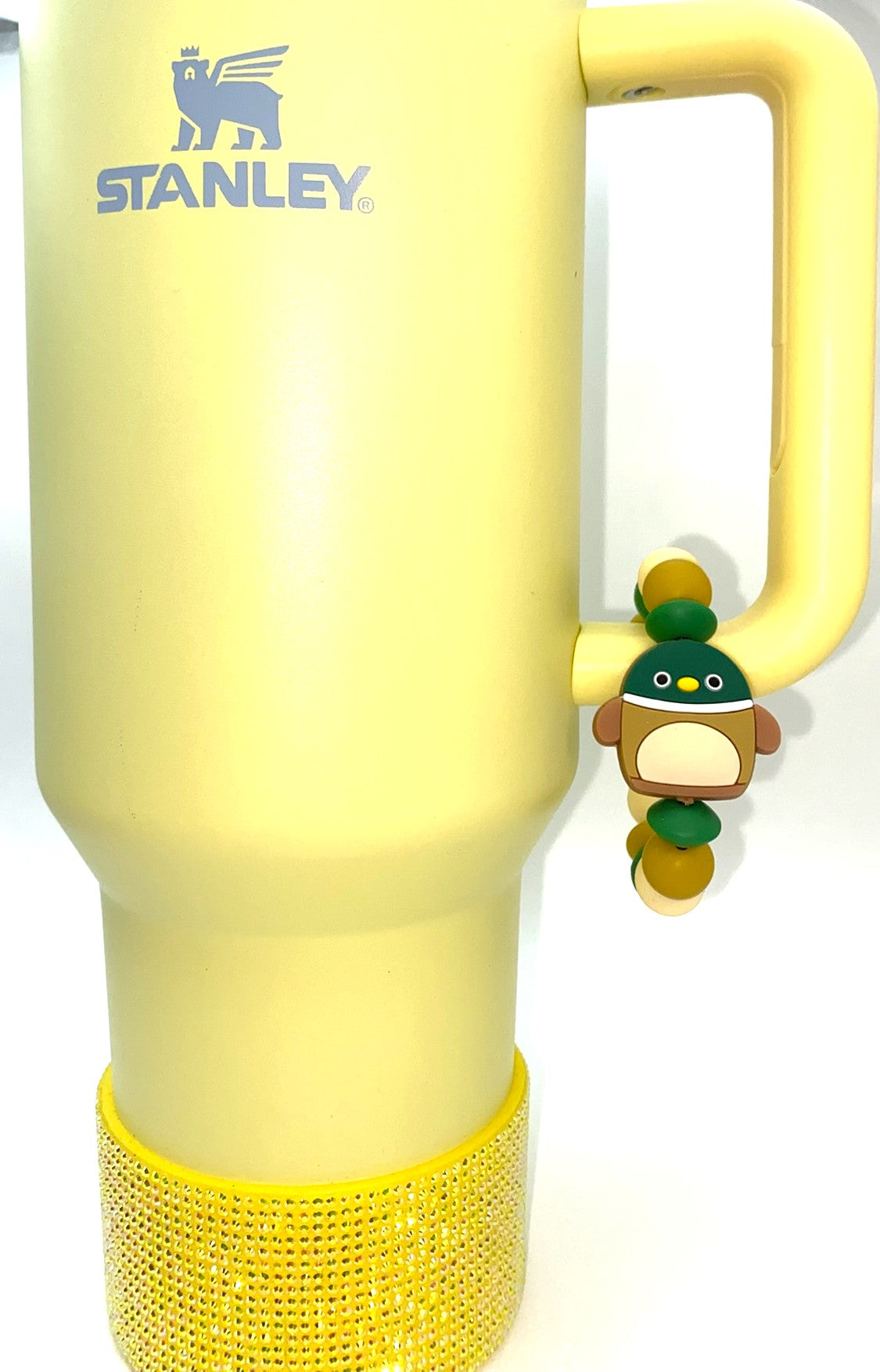 Squish Mallard Duck Stanley Tumbler Cup Handle Charm