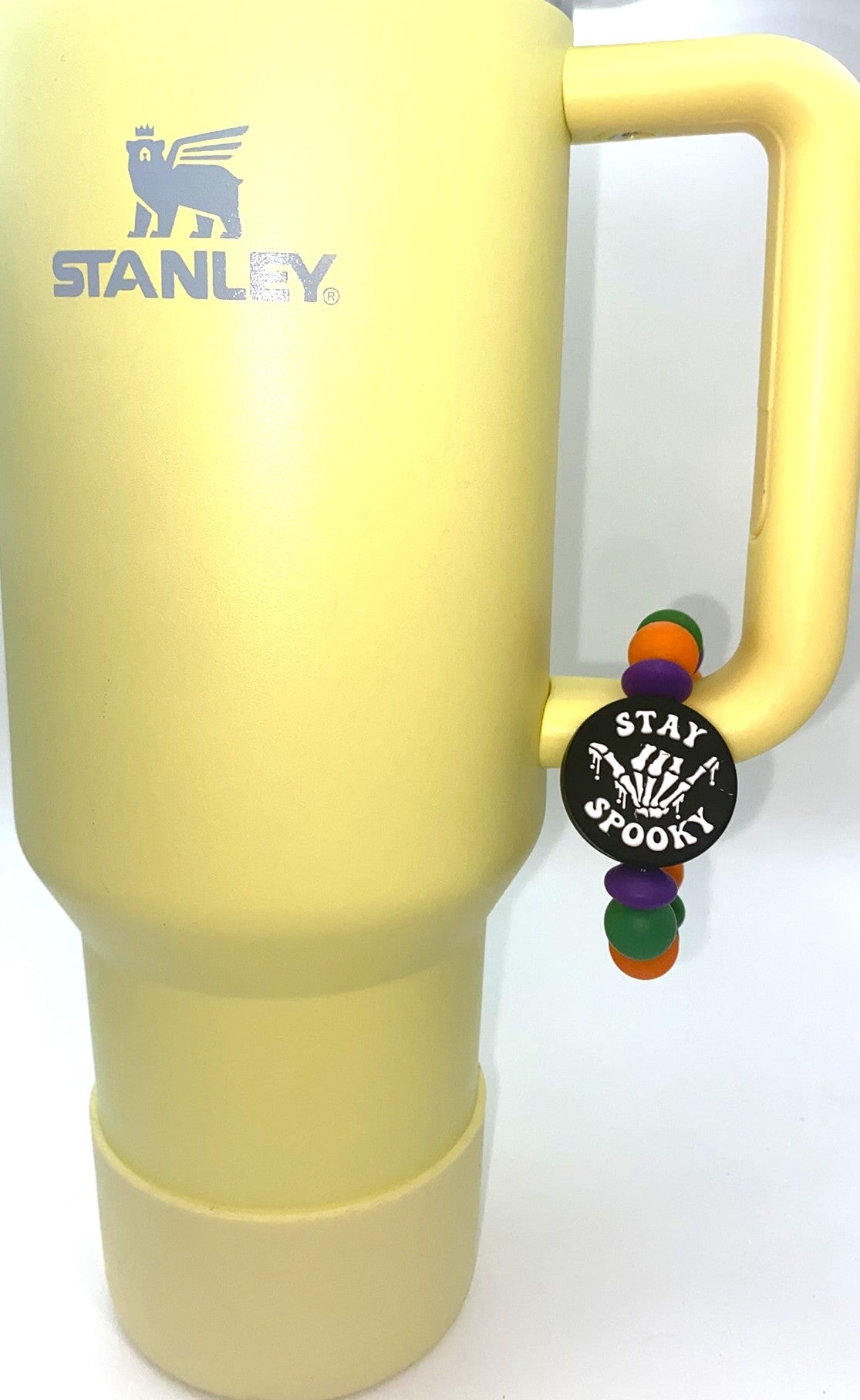 Stay Spooky Skellie Hand Stanley Tumbler Cup Handle Charm