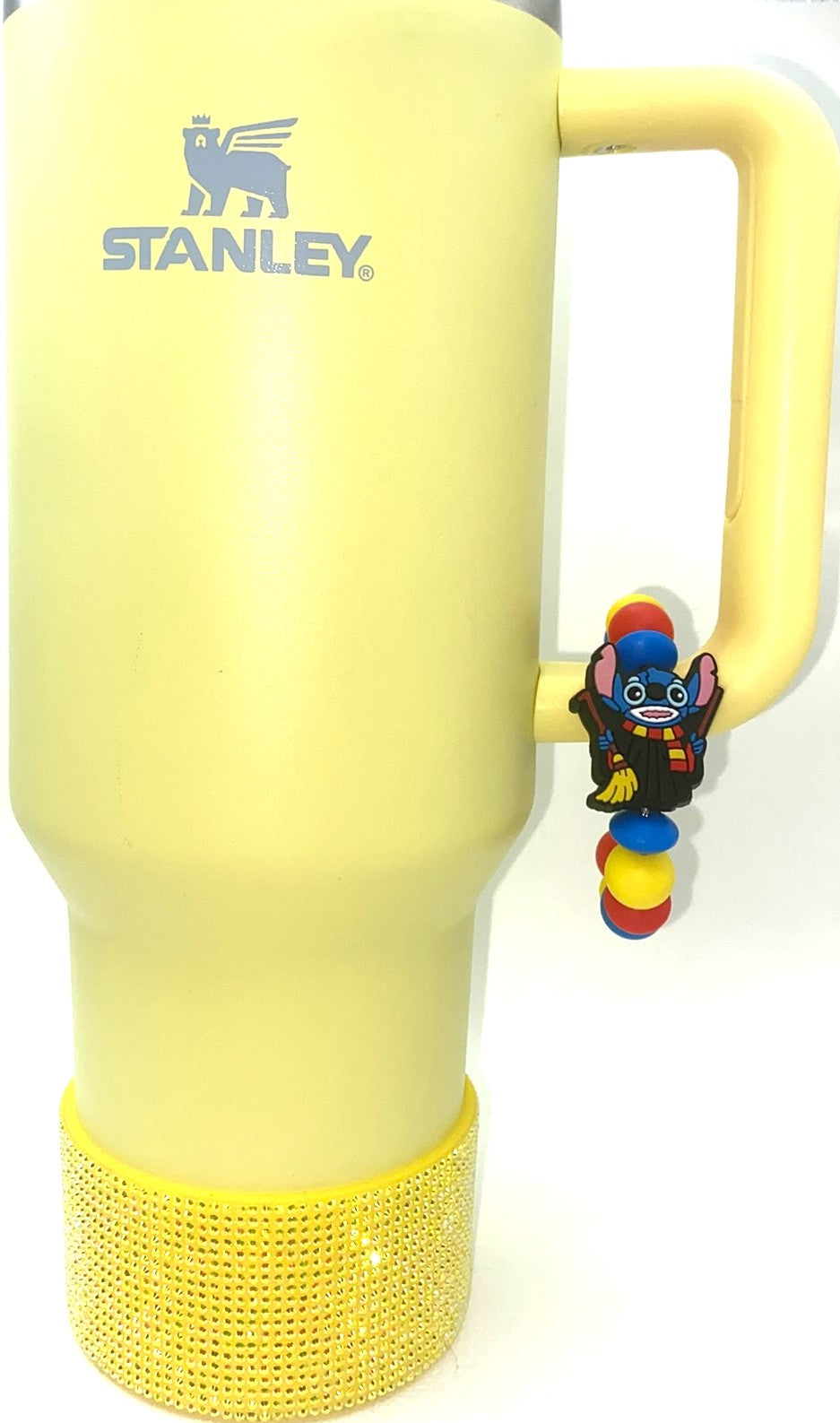 Blue Alien Wizard Stanley Tumbler Cup Handle Charm