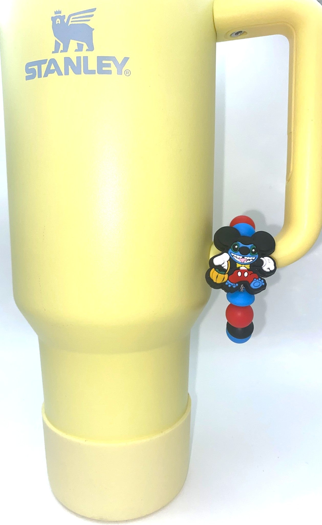 Blue Alien Magical Mouse Costume Halloween Stanley Tumbler Cup Handle Charm