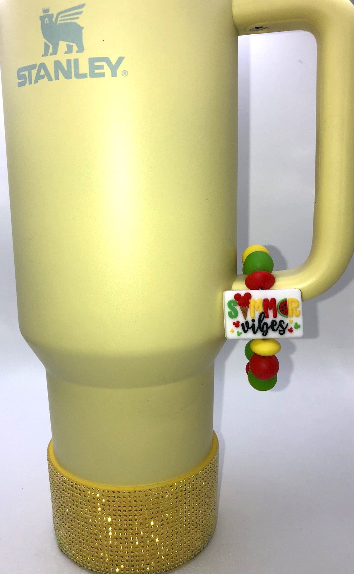 Summer Vibes Magical Mouse Ears Stanley Tumbler Cup Handle Charm