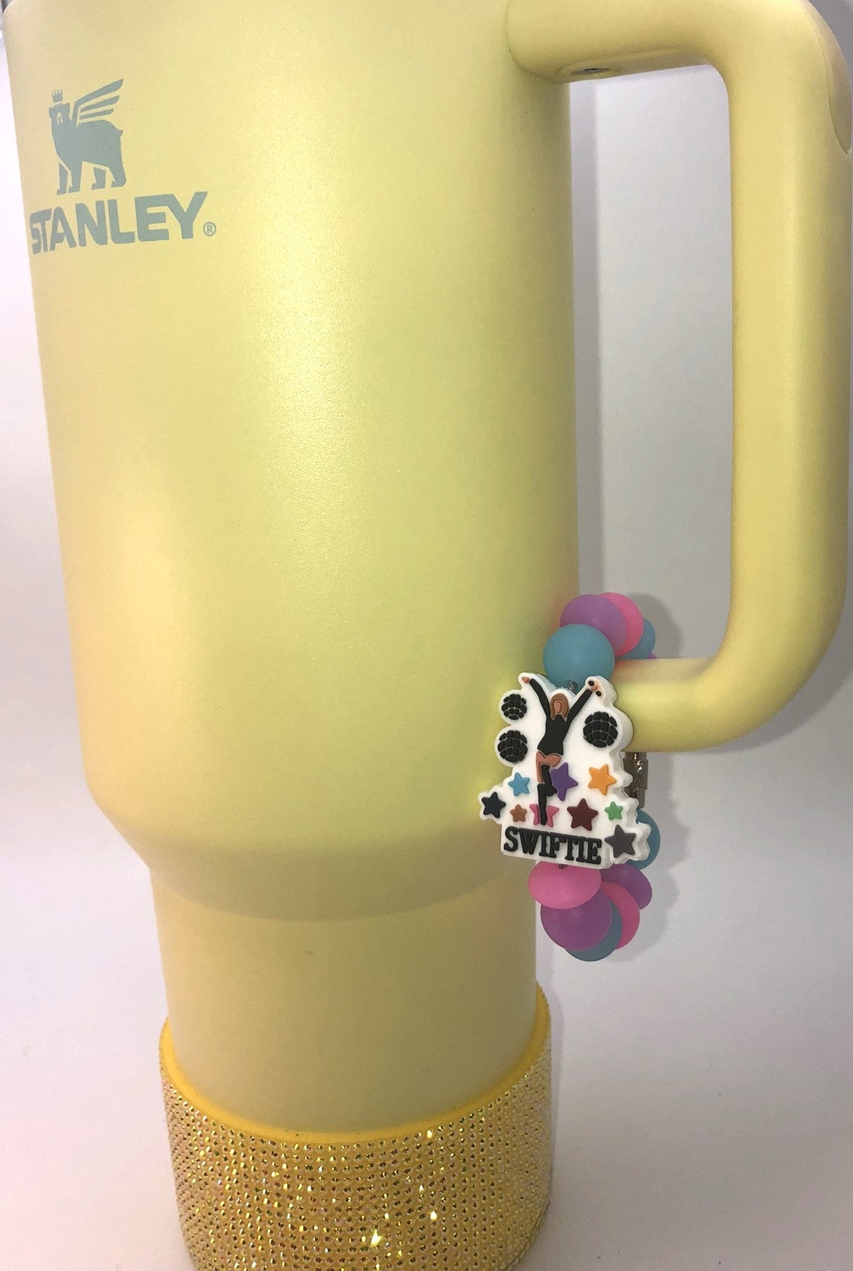 Swiftie Disco Ball Stanley Tumbler Cup Handle Charm