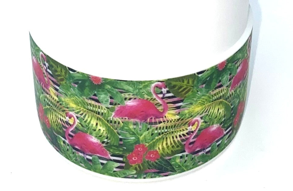 Tropical Flamingo Stanley Tumbler Boot Sleeve #59