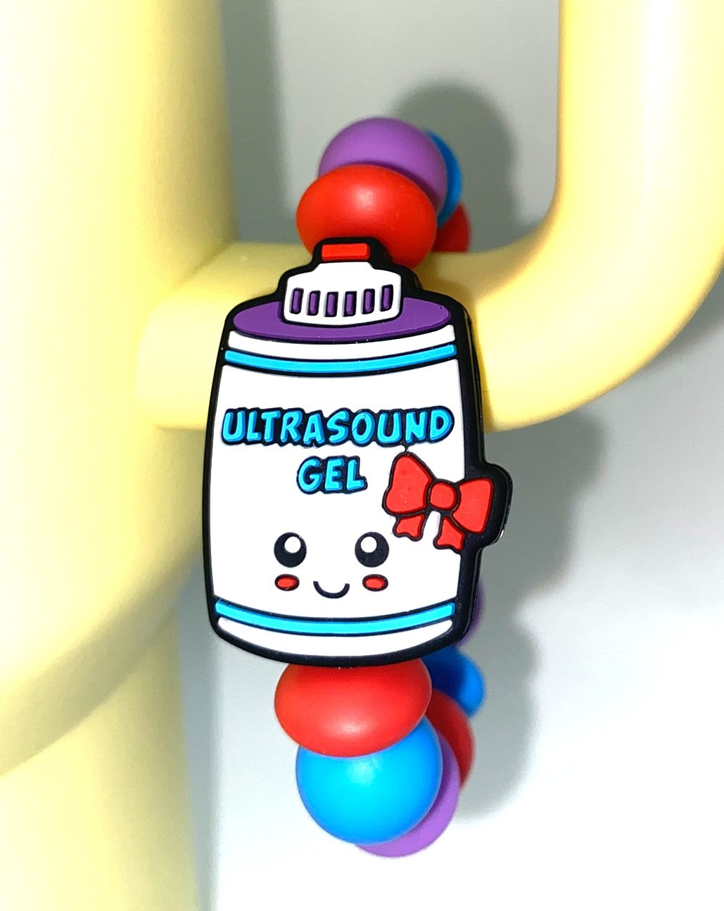 Ultrasound Gel Stanley Tumbler Cup Handle Charm