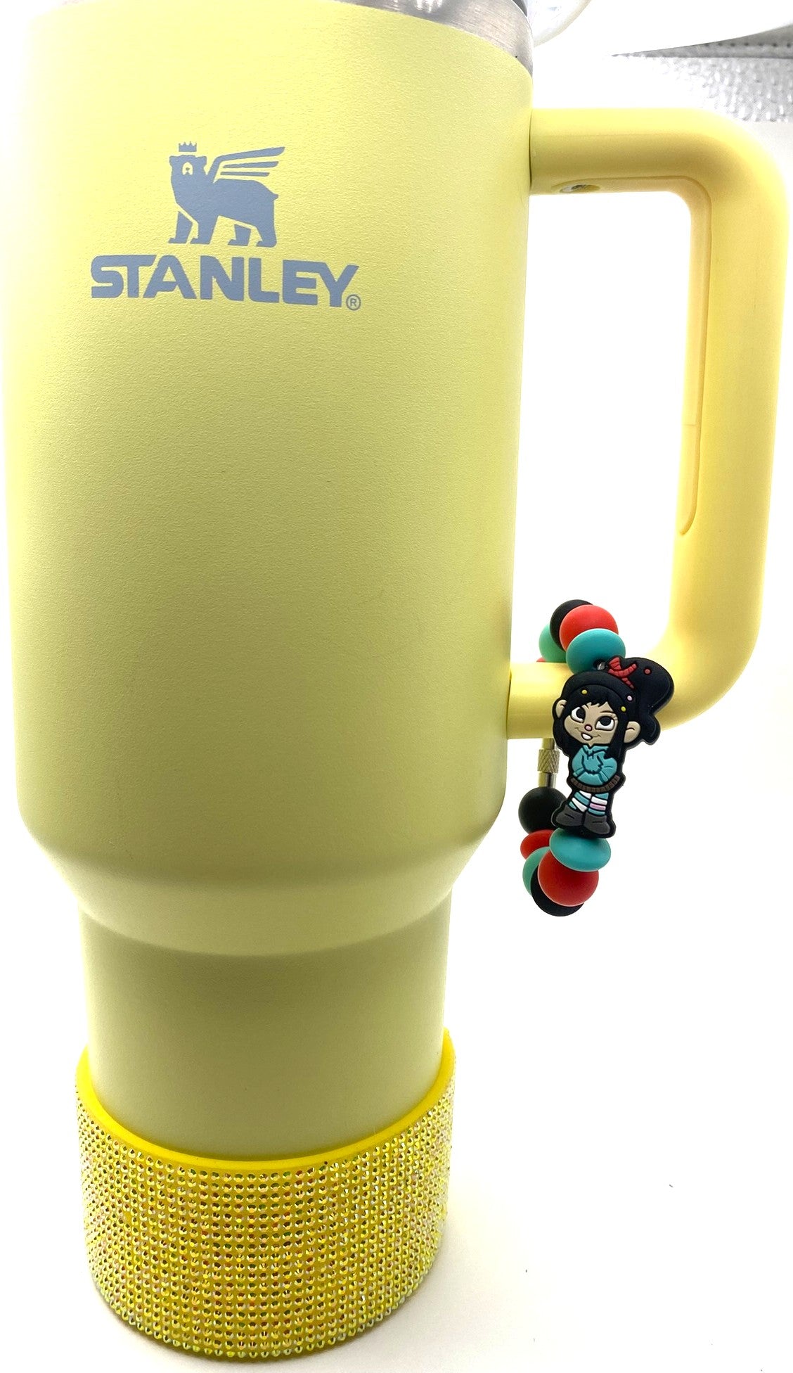 Sweet Sugar Princess Glitch Wreck Movie Stanley Tumbler Cup Handle Charm