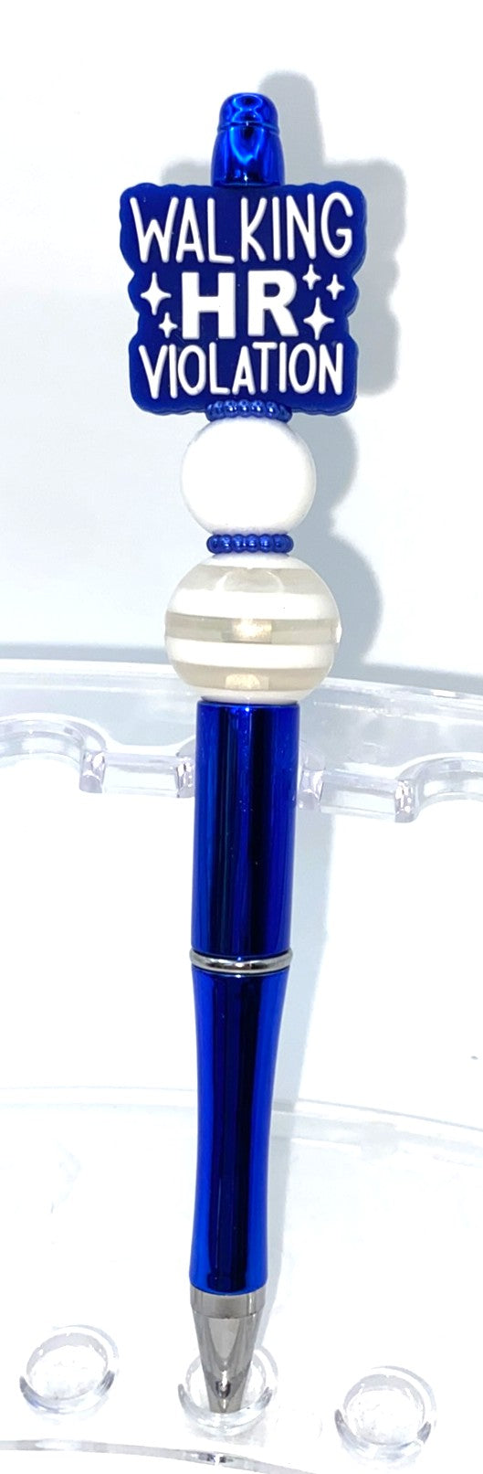 Walking HR Violation Beaded Pen