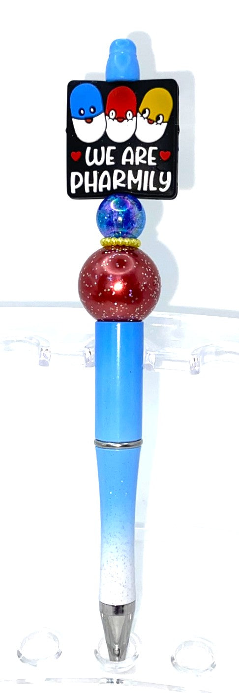 We Are Pharmily Pills Beaded Pen