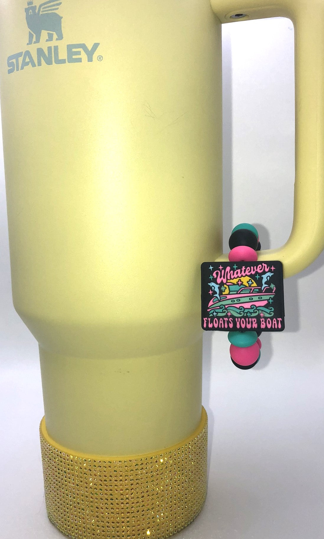 Whatever Floats Your Boat Stanley Tumbler Cup Handle Charm