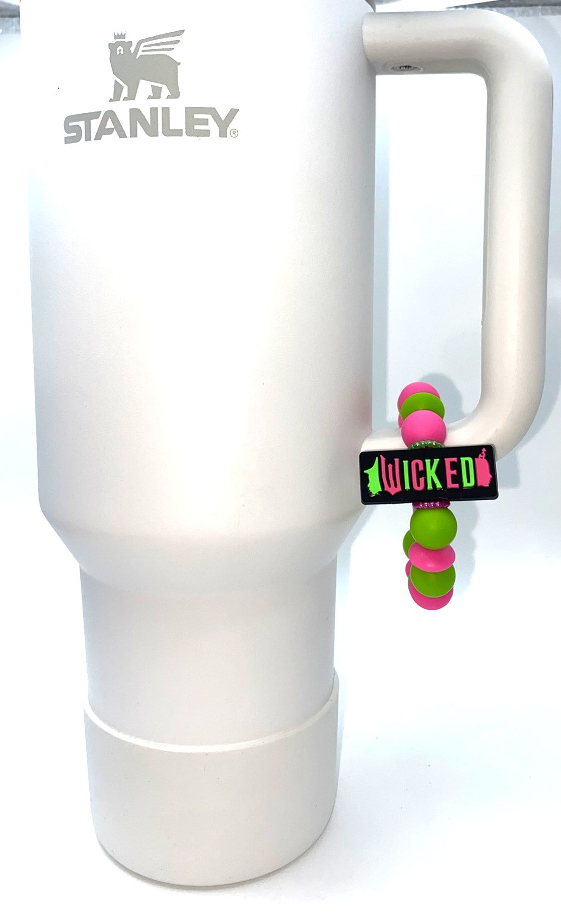 Wicked Skinny Rectangle Stanley Tumbler Cup Handle Charm