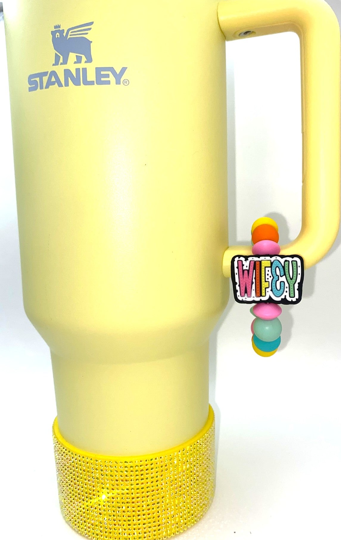 Wifey Colorful Stanley Tumbler Cup Handle Charm