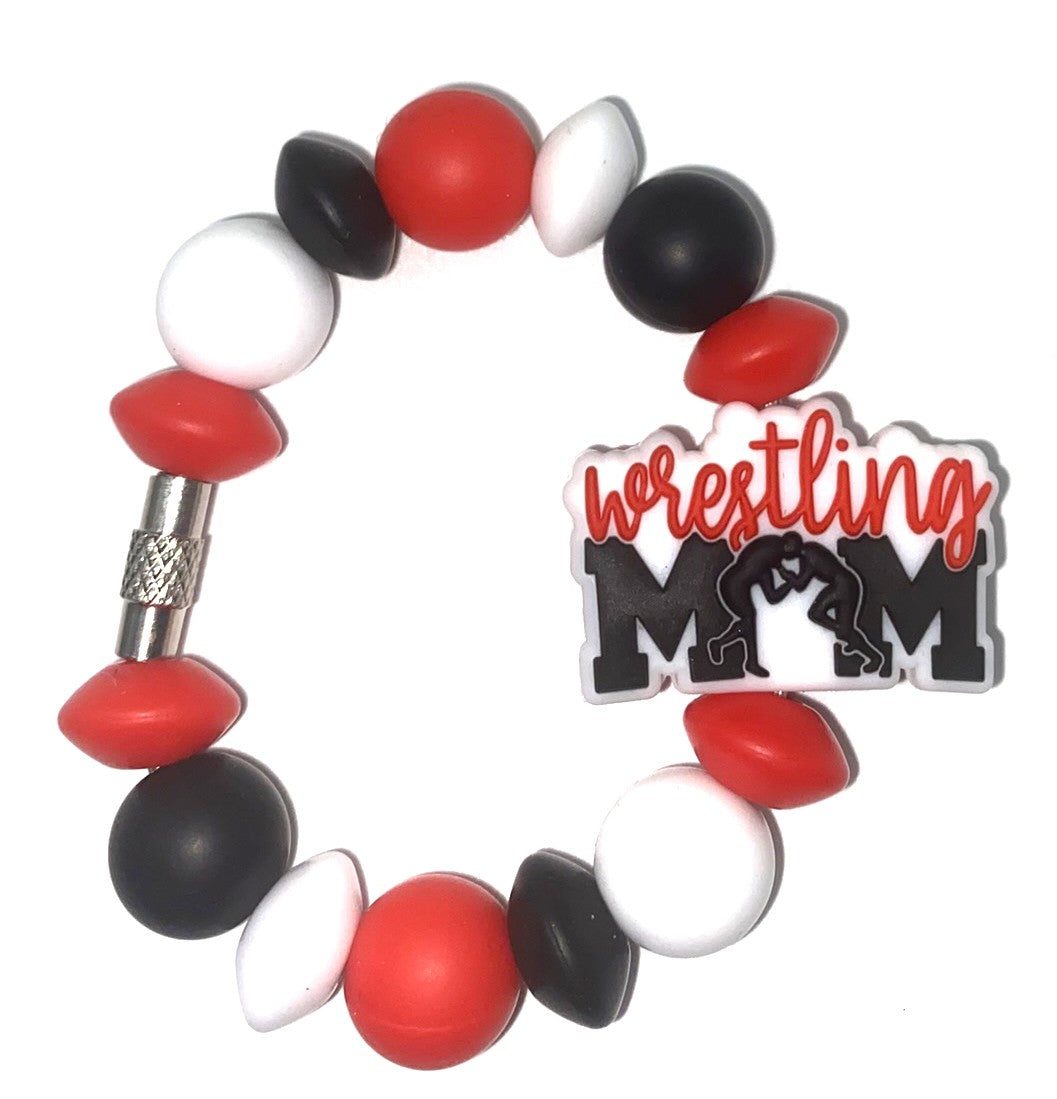 Wrestling Mom Stanley Tumbler Cup Handle Charm