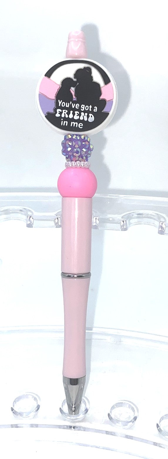 You've Got A Friend In Me Dog Beaded Pen