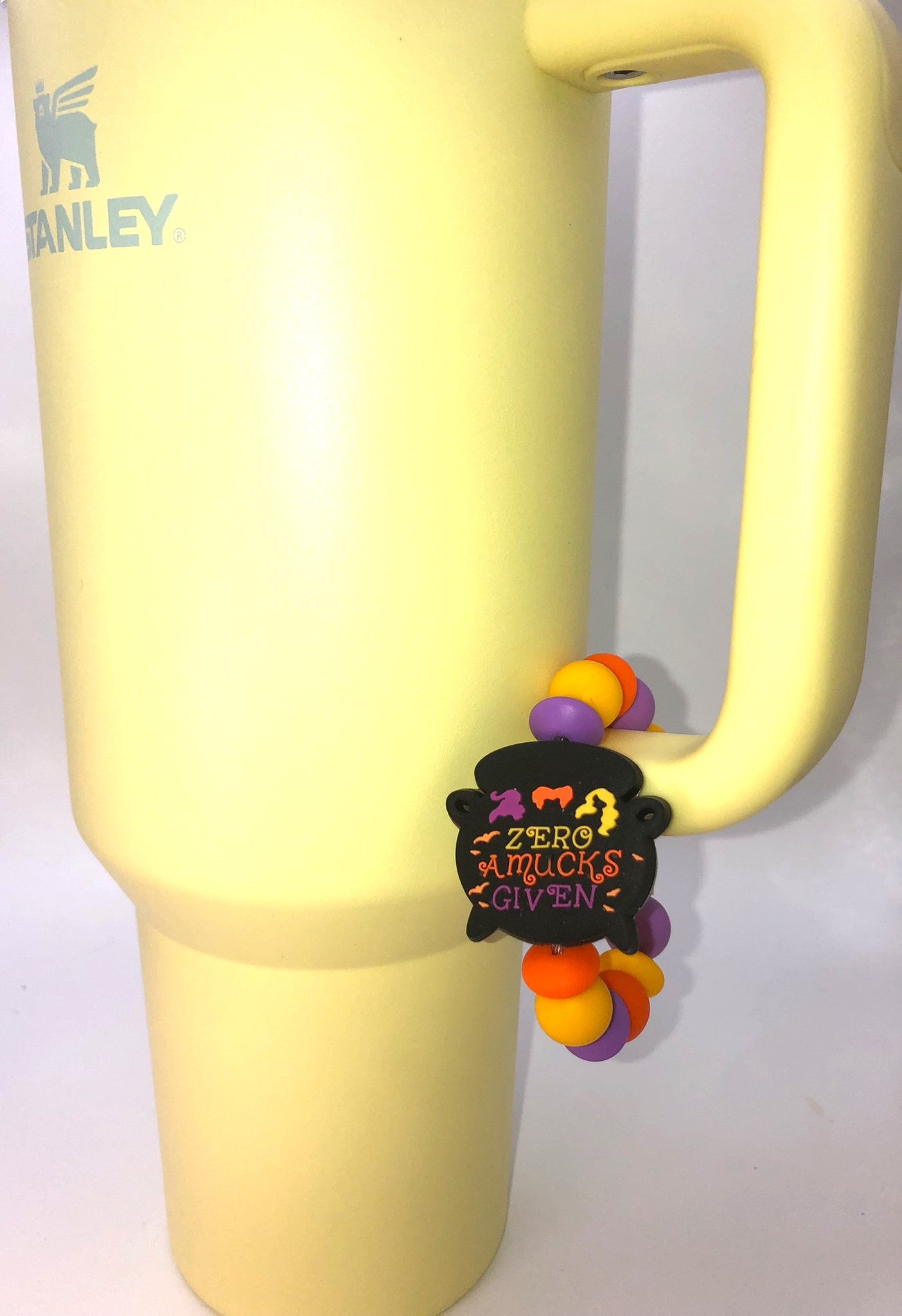 Zero Amucks Given Hocus Witches Stanley Tumbler Cup Handle Charm