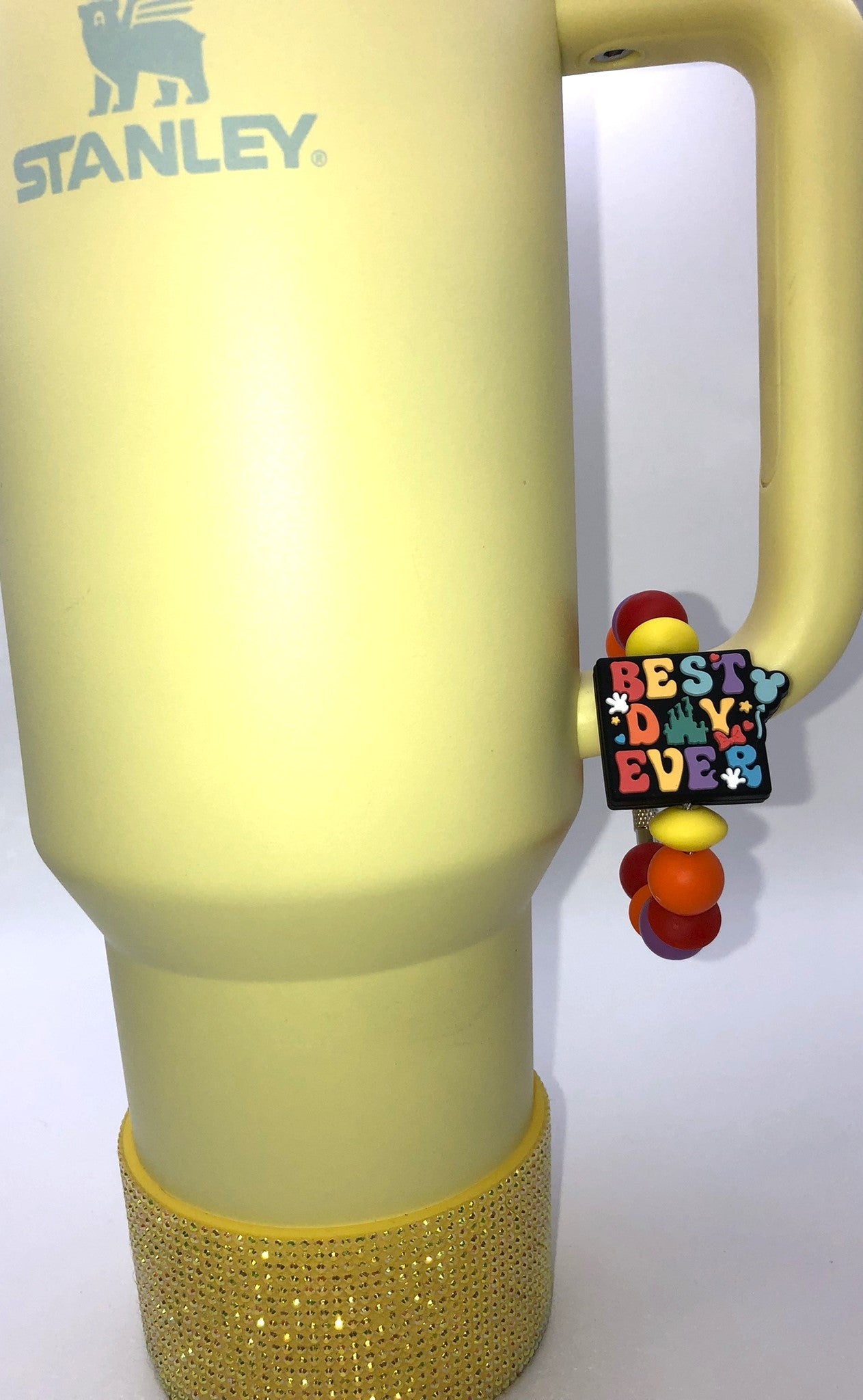 Best Day Ever Magical Place Stanley Tumbler Cup Handle Charm - Plum Branch Creations