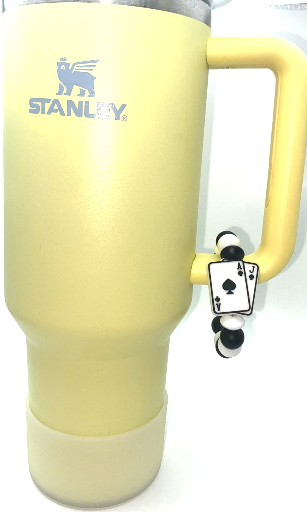 21 Black Jack Hand Card Game Stanley Tumbler Cup Handle Charm