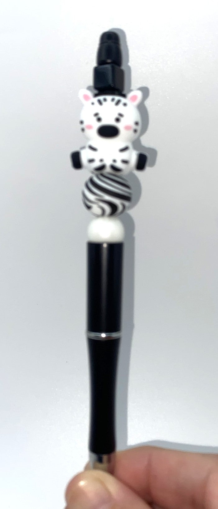 Zebra 3D Beaded Pen