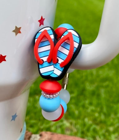Flip Flops 3D Stanley Tumbler Cup Handle