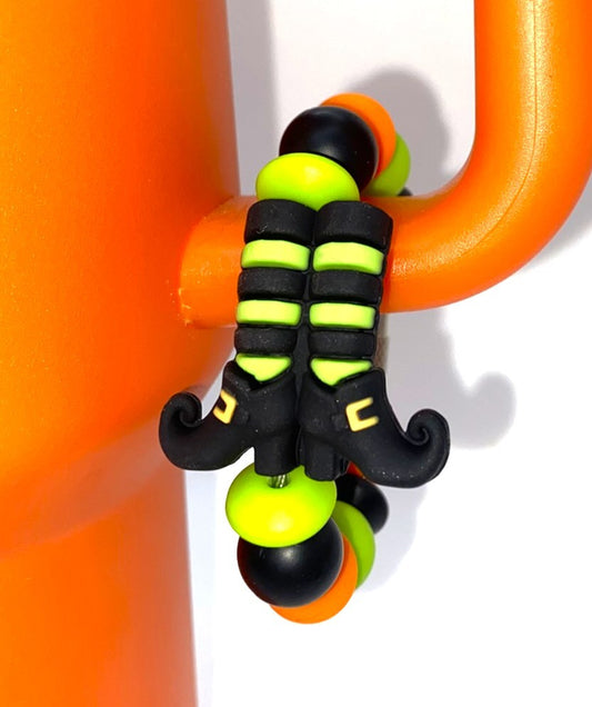 Witch Legs 3D Halloween Stanley Tumbler Cup Handle Charm