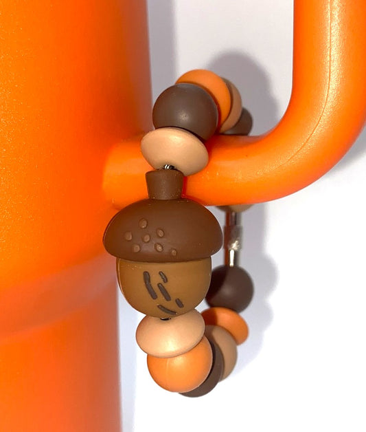 3D Acorn Nut Fall Stanley Tumbler Cup Handle Charm