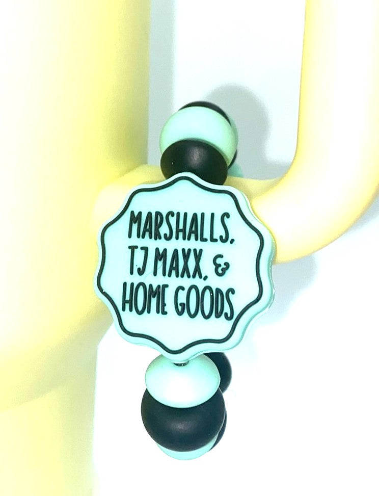 It's An Add To Cart Kinda Day Mint Green Double-sided Stanley Tumbler Cup Handle Charm