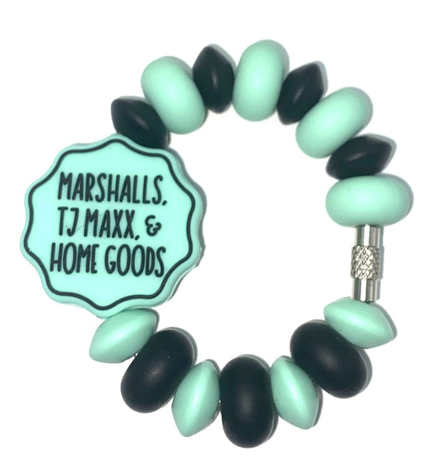 It's An Add To Cart Kinda Day Mint Green Double-sided Stanley Tumbler Cup Handle Charm