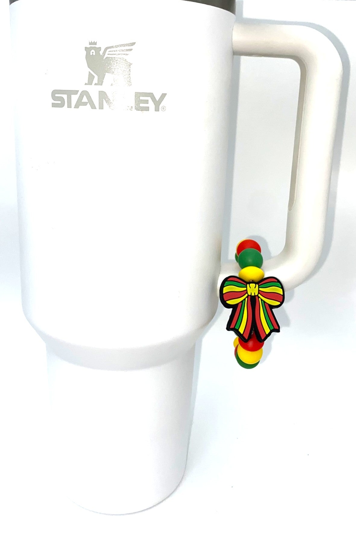 Black History Coquette Bow Stanley Tumbler Cup Handle Charm