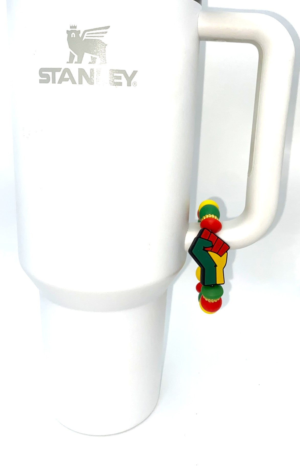 African Unity Fist Stanley Tumbler Cup Handle Charm