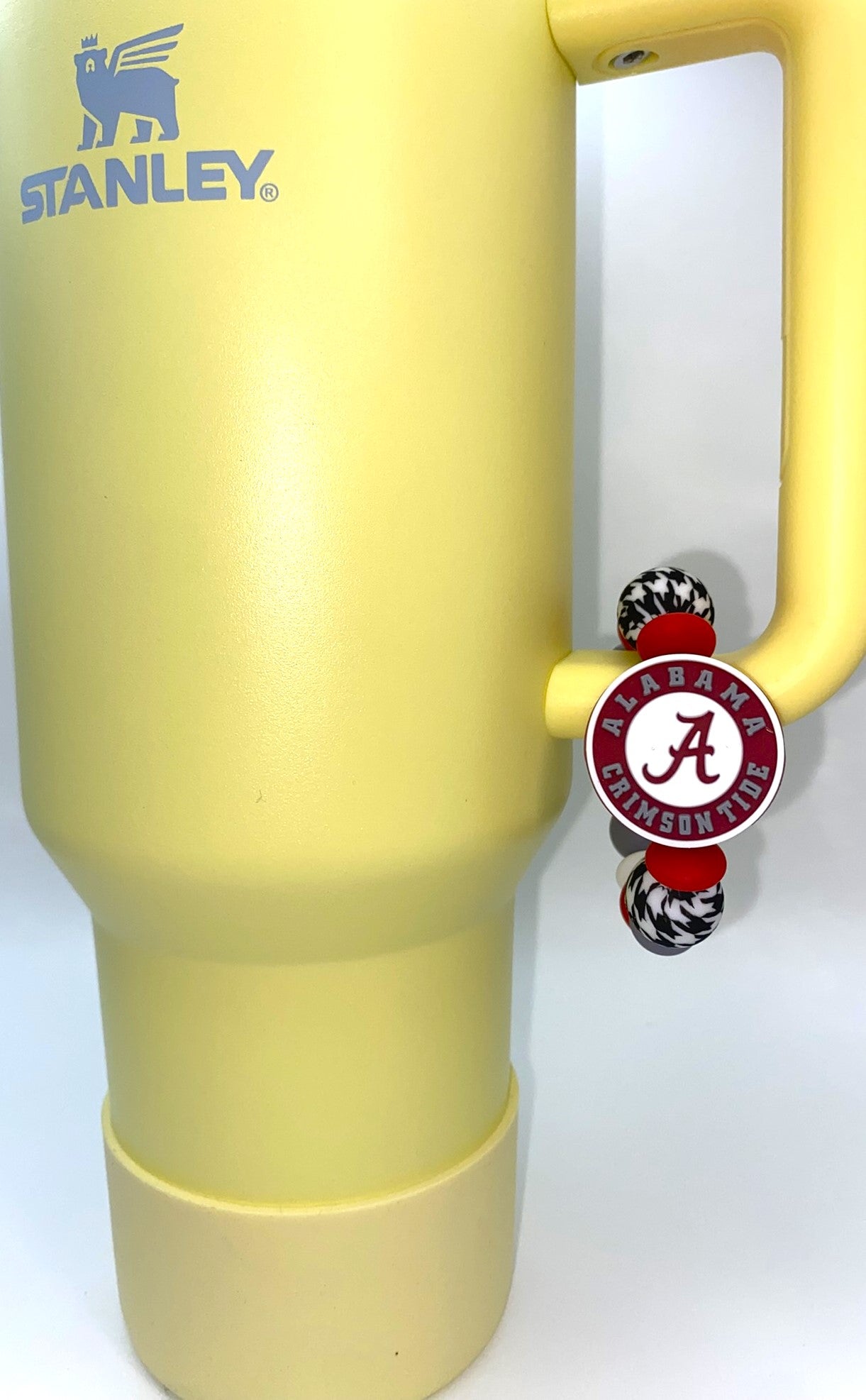 College Football Alabama Crimson Tide Circle Stanley Tumbler Cup Handle Charm