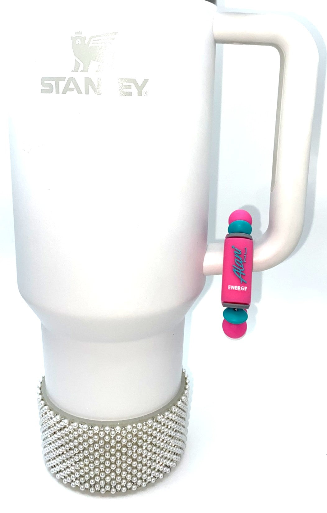 Pink Alani 3D Energy Drink Stanley Tumbler Cup Handle Charm