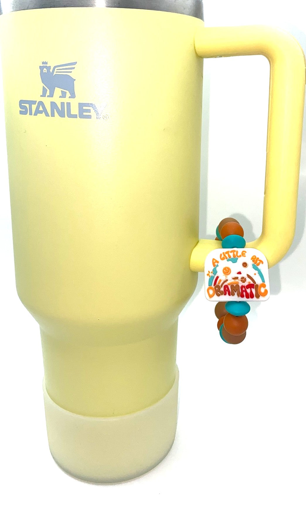 A Little Bit Dramatic Funny Stanley Tumbler Cup Handle Charm