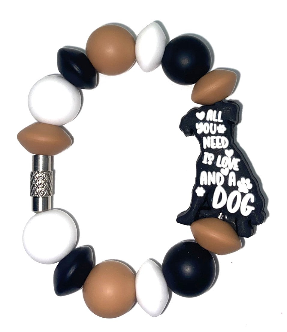All You Need Is Love And A Dog Stanley Tumbler Cup Handle Charm