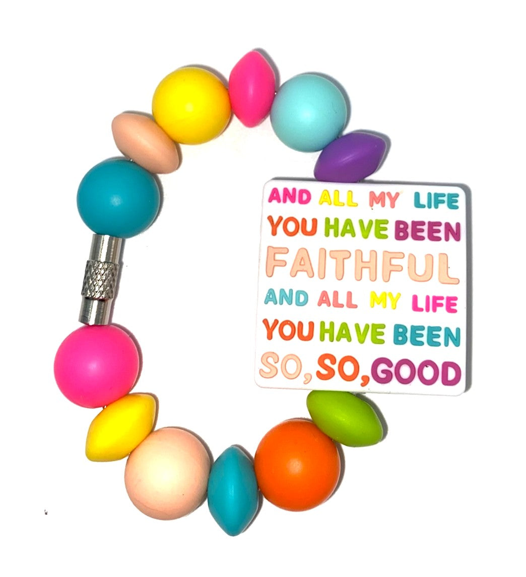 All My Life You Have Been Faithful All My Life You Have Been So So Good Stanley Tumbler Cup Handle Charm