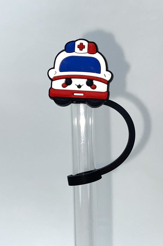 Ambulance #3 Straw Topper