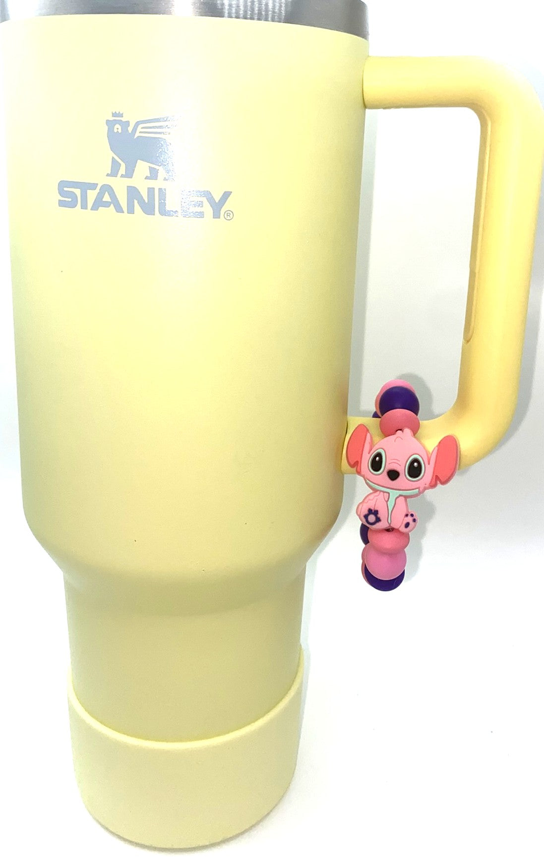 Pink Alien Stanley Tumbler Cup Handle Charm