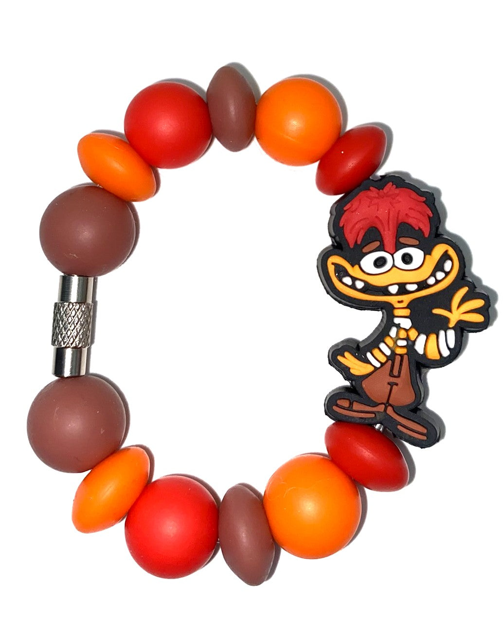 Anxious Cartoon Girl Stanley Tumbler Cup Handle Charm