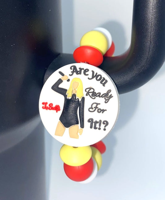 Are You Ready For It? Swift Singer Stanley Tumbler Cup Handle Charm