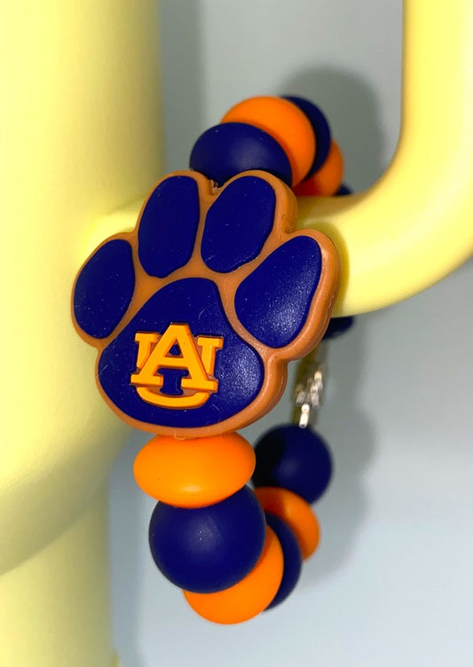 College Football Auburn Tigers Stanley Tumbler Cup Handle Charm