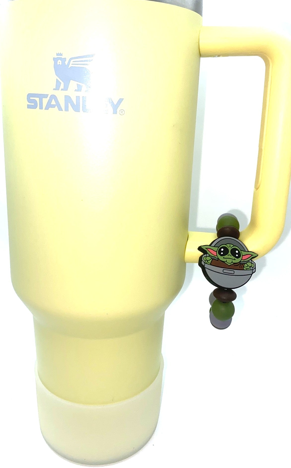 Baby Green Star Alien In Pod Space Wars Stanley Tumbler Cup Handle Charm