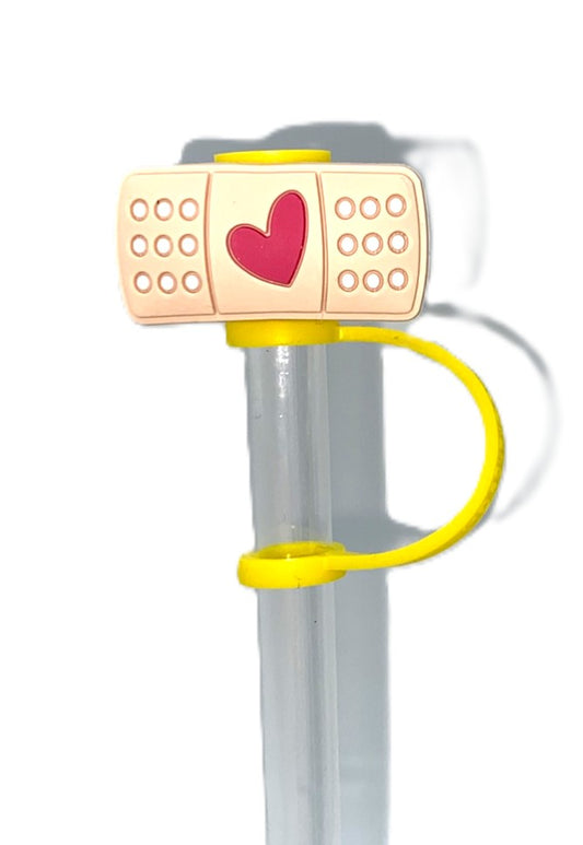Bandaid Straw Topper