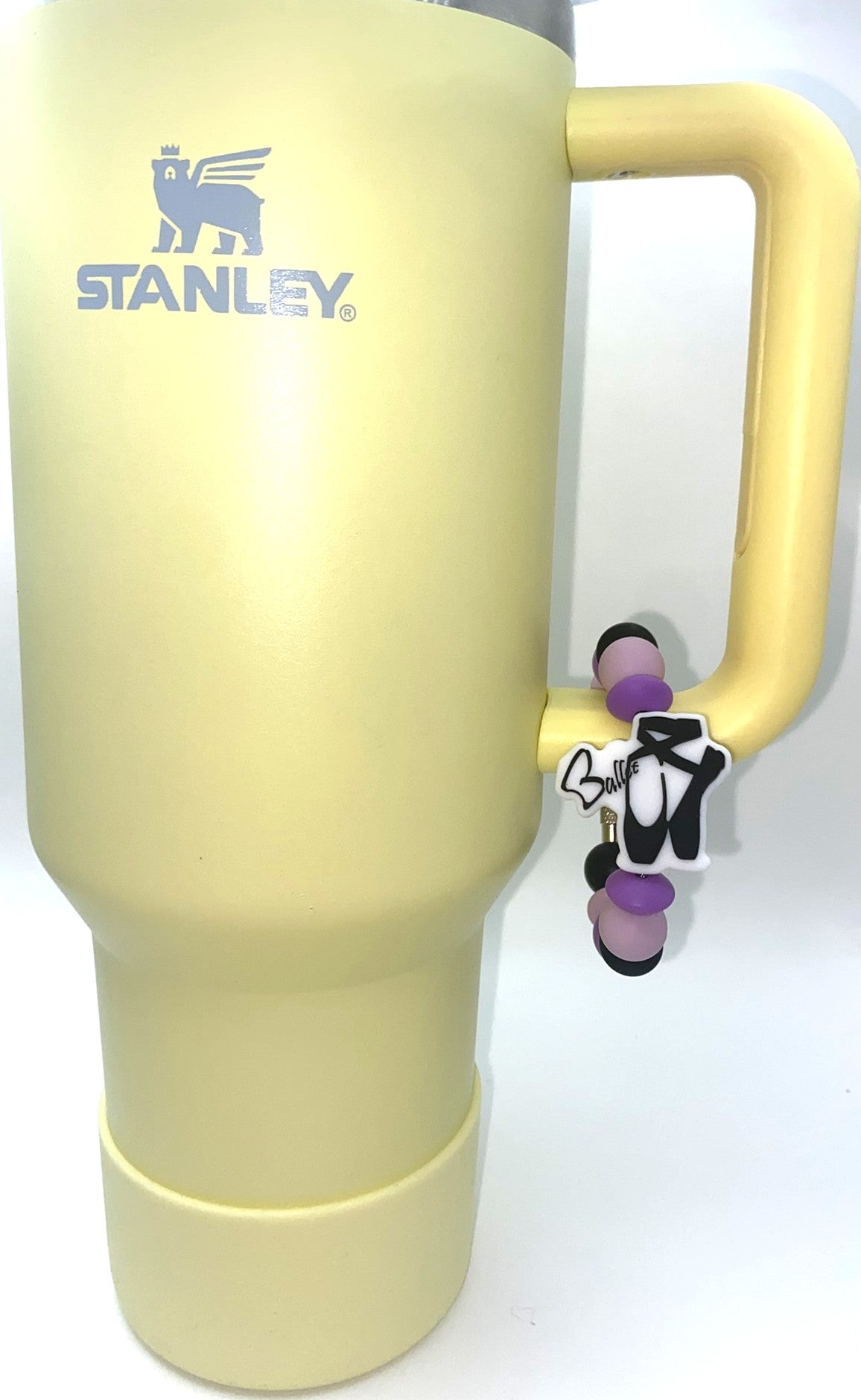 Ballet Shoes Black Stanley Tumbler Cup Handle Charm