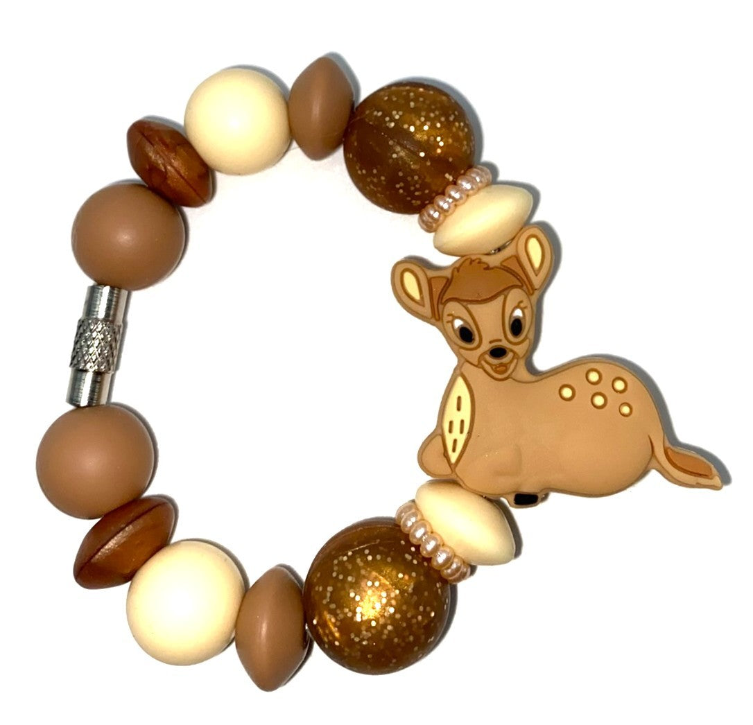 Cartoon Deer Stanley Tumbler Cup Handle Charm