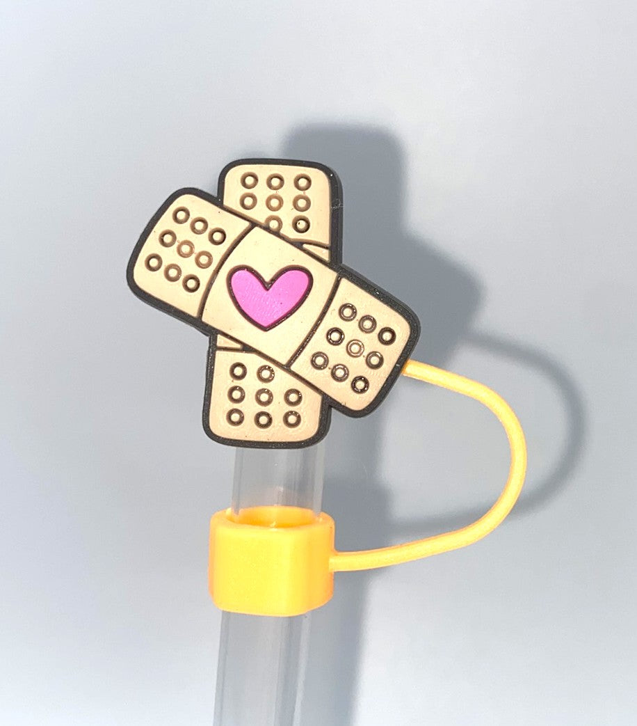 Band-Aids Medical Straw Topper