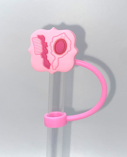 Hair Brush & Mirror Malibu Girl Plastic Doll Stanley Tumbler Cup Straw Topper