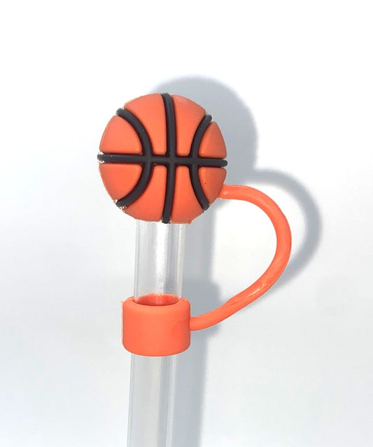 Basketball 3D Straw Topper