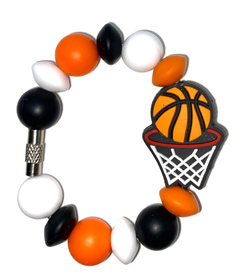 Basketball In Net Stanley Tumbler Cup Handle Charm