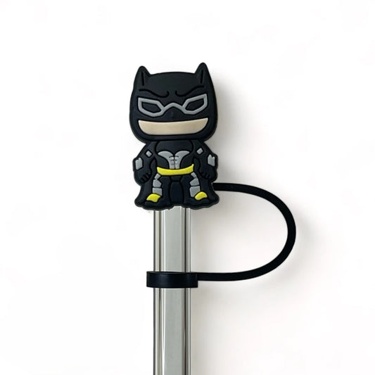 Bat Guy Super Hero Straw Topper