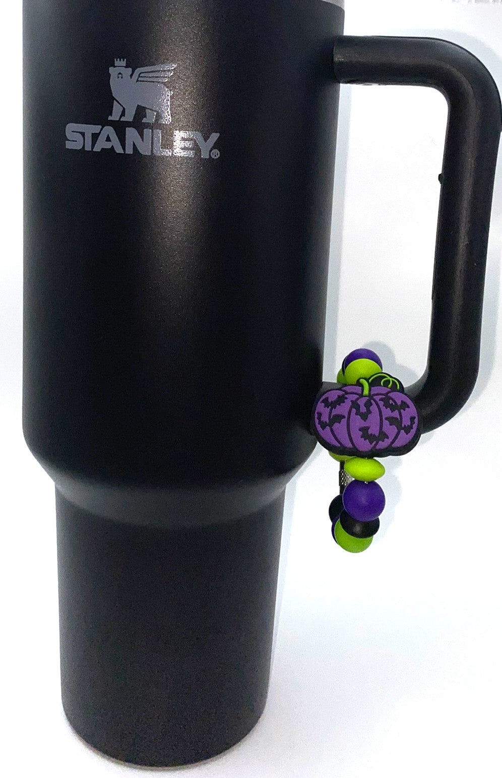Bats Pumpkin Halloween Stanley Tumbler Cup Handle Charm